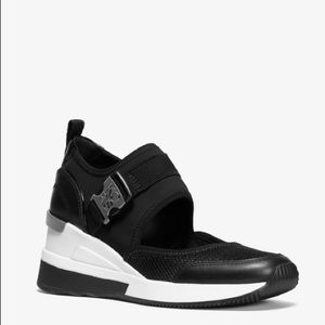 Michael Kors Black and White Athletic Shoes
